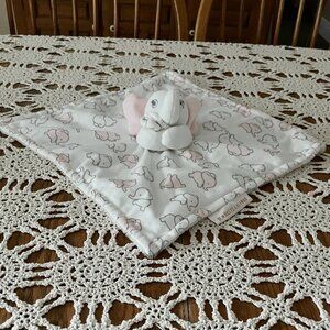 Blankets & Beyond 14” x 14” Plush Elephant Security Blanket